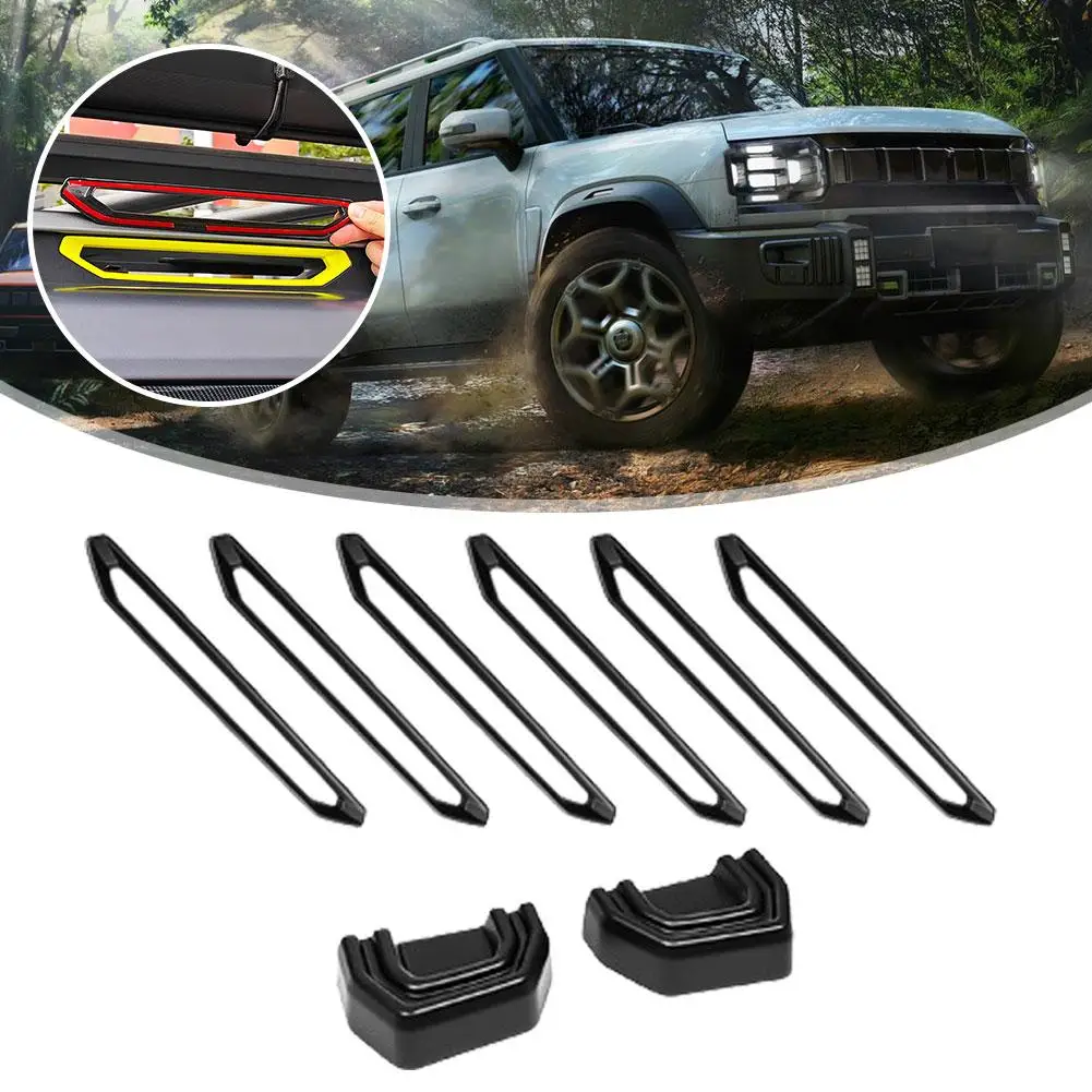 Crepe Pan Carbon - 8PCS/Set New Jetour 2023 2024 Jetour