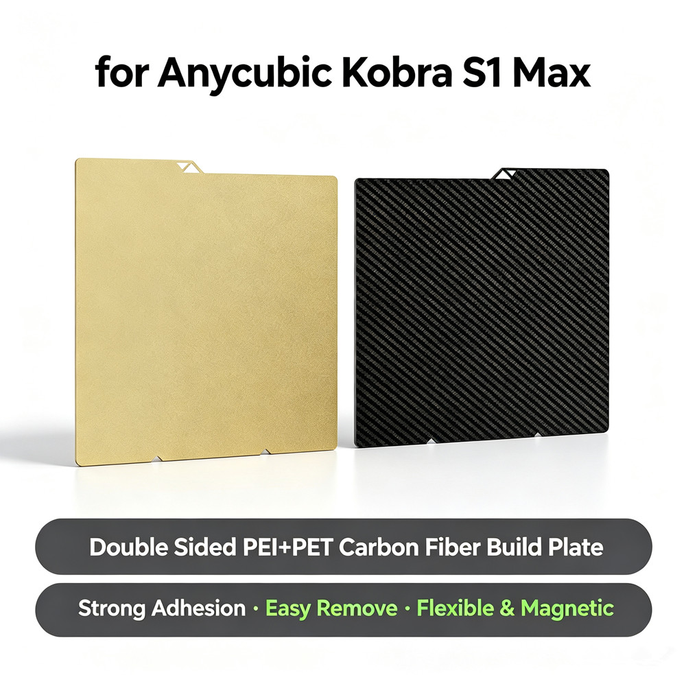 For Anycubic Kobra S1 Max Buil - đánh giá và giá Crepe Pan Carbon